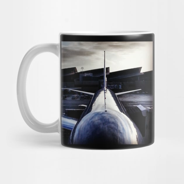 grey airplane by FirstClassQueen